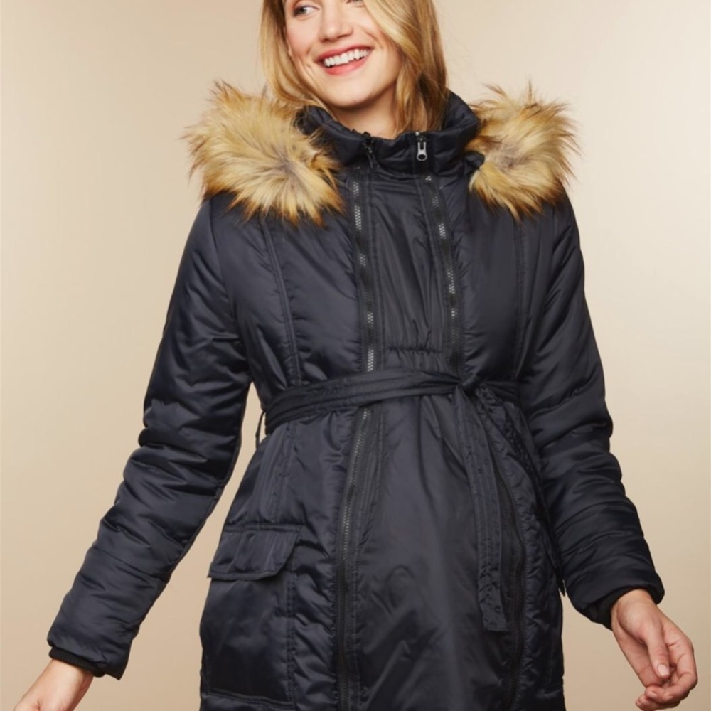 Maternity Puffer Coat, 3 in 1